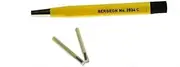 [Bergeon] Watch Repair Pen, Titanium, Steel, Gold Scratch Removal, 3 Refill Tips, Adult, Small, Unisex, Yellow, Manual Operation, No Batteries Required, Yellow, Small