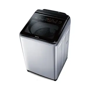 【結帳再x折】【含標準安裝】【Panasonic 國際】17kg 洗脫溫水變頻 直立式洗衣機 炫銀灰(L) NA-V170LM (W2K3)