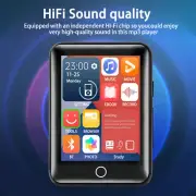 Bluetooth 5.0 Touch Screen MP3 Player MP4 Media HiFi FM Radio Recorder Speaker
