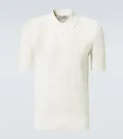 [Dries Van Noten] Dries Van Noten Knitted polo shirt AU 90 white