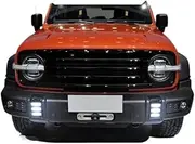 1 Pair Car DRL LED Daytime Running Lights With Turn Signal Yellow Style 12V LED Day Driving Lights Compatible With Great Wall WEY 300 2021(White yellow blue)