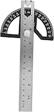 OSALADI Precision Woodworking Ruler Aluminum Alloy Angle Miter Gauge for Table Saws Woodworking Tool Accessories Set