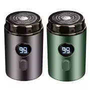 Portable USB Rechargeable Mini-Shave Electric Razor For Men with Digital Display