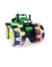 [John Deere] Monster Treads Lightning Wheels 4WD Tractor/Truck Toy w/ Lights/Sound