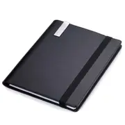 Travel Folder with Notepad (Black) - A4