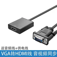 在飛比找Yahoo!奇摩拍賣優惠-【立減20】VGA轉HDMI轉換器線 D-SUB 15針孔v