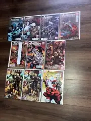 AVENGERS X-SANCTION PRIME VARIANTS LIMITED SERIES LOT OF 10 Djurdjevic Marvel