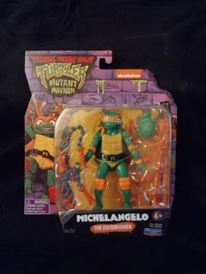 Teenage Mutant Ninja Turtles Mutant Mayhem Michelangelo Action Figure *Sealed*