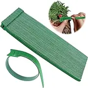 80Pcs Christmas Garland Ties Green Hook and Loop Plant Cable Ties Adjustable Holiday Garland Ties Nylon Garden Plant Cable Strap for Wreath Garland Making Xmas Tree Door Banister Stairway Decoration