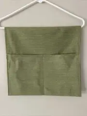 Walker Caddy Organizer 4 Pockets 2 Sides Hook Eye Fastener 14” W Handmade