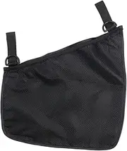 harayaa Universal Multifunction Net Hanging Mesh Bags Organizer Pouch Lightweight Carrying Diapers Pocket Gift, Black
