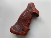 Prof. Target Grips for S&W N FRAME ROUND BUTT Revolver; All Rough close back
