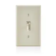 Leviton TSL06-1KT Light Almond 2.5A Thermoplastic/Metal Toggle Dimmer Switch