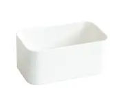 Wall-Mounted Storage Box Adhesive Wall-Mounted Storage Box,White