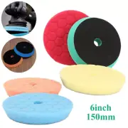 5Pcs 6 Inch Hex-Logic Buffing Polishing Pads 150mm for Car Buffer Polisher New