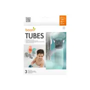 TUBES Boon Building Bath Toys - Aqua/ Grey