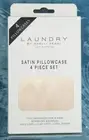 Laundry by Shelli Segal 4-Pack Standard SATIN Pillowcase Set CHAMPAIGNE