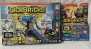 Sick Bricks 3-in-1 POWER-UP PLAYSET: #20067148 - NIB + Bonus 5 Pack Set