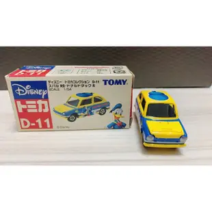 TOMICA D-11 唐老鴨 SUBARU R2 迪士尼 TOMY