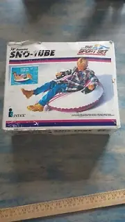 Intex Sno Snow Tube Sled Inner Water Tube Float 39 inch Sport Set w Handles