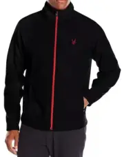 Spyder Men's Stellar Fleece Jacket sweater coat sherpa lined Medium NWT $169