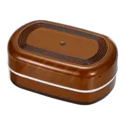 Travel Soap Case, Shampoo Bar Holder Portable Leakproof Container Amber