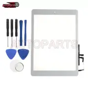 9.7" White Touch Digitizer+Home Button For Apple iPad Air 1st A1474 A1475 A1476
