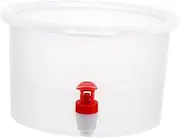 FUNOMOCYA Drink Dispenser for Fridge Large Capacity Water Jug Beverage Server Parties Fridge Beverage Dispenser