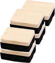 FOYTOKI Wooden Chalkboard Erasers for Boys and Girls Whiteboard Eraser Cleaner Desk Whiteboard Wiper