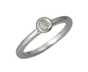 Thomas Sabo Ring D_TR0015-725-14 Sterling Silver 925 Silber Diamant klar Gr. 54