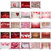 Folded Valentines Background Banners Washable and Wear Resistant Material