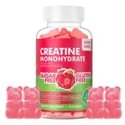 Creatine Monohydrate Gummies 5000mg for Men & Women, Chewables Creatine Monoh...