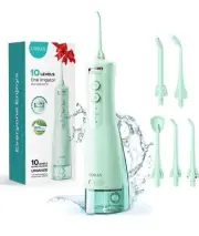 Water Flosser, Water Dental Flosser for Teeth Pick: COSLUS 10 Levels Smooth C...