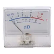 High Precision VU DB Meter Power Discharge Mechanical Flat Meter with Backlights