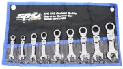 Set Spanner Roe Geardrive Flex Head 9Pc Sae Sp Tools