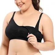 [Generic] Sports Bra Cotton Sports Bra No Wire Comfort Sleep Bra Plus Size Workout Activity Bras with Non Removable Pads Shaping Bra Sports Bras Women