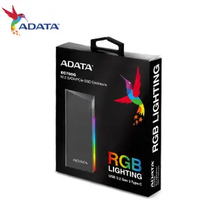 威剛 ADATA EC700G M.2 PCIe SATA USB3.2 Gen2 SSD 固態硬碟 外接盒