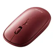 ELECOM Wireless Mouse Bluetooth Slint M-TM10BBRD Thin Quiet 4 Buttons