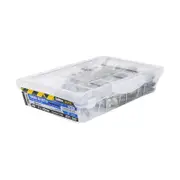 Buildex M6-11 x 50mm Paperbark Hex Head Hi-Grip With Seal Roof Zip Screws - 100 Box