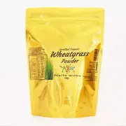 Certified Organic Wheat Grass Powder 1000gm 1kg Wheatgrass Grown in New Zealand