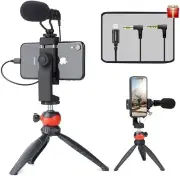 EACHSHOT Video Equipment Vlog Microphone Live Broadcast Vlogging Set for Phone