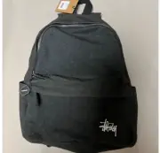 Stussy Canvas Backpack Washed Black 134252 / 100% Authentic