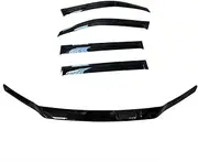 TradiesChoice 4X4 Bonnet Protector & Visors Weathershields for Toyota Landcruiser 200 Series 2015+