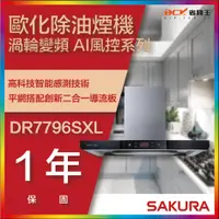 在飛比找蝦皮購物優惠-【省錢王】【詢問折最低價】SAKURA 櫻花牌DR7796S