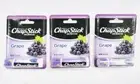 Chapstick Grape Flavor, Clear New Factory Carded Each (Set Of 3) New Sealed