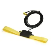 AutoDAB DAB+ Active Antenna Patch Aerial,Glass Mount DAB Patch Antenna SMA 3M