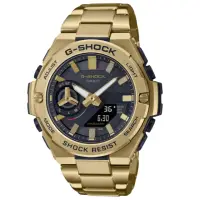 在飛比找momo購物網優惠-【CASIO 卡西歐】G-SHOCK 太陽能 智慧藍芽 不鏽