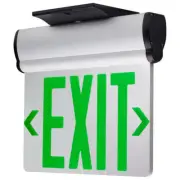 SATCO EDGE-LIT EXIT SIGN - DF GR MIR