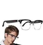 Swiftbox Smart Glasses - Smart Glasses Speakers, Smartphone Audio Glasses, Safety Glasses | Adjust Volume blueetoth Glasses with Speaker, Smart Wireless blueetoth Audio Glasses for Men and Women