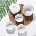 Disposable Kung Fu Tea Set pure colour Travel Tea Set Portable Teapot travel